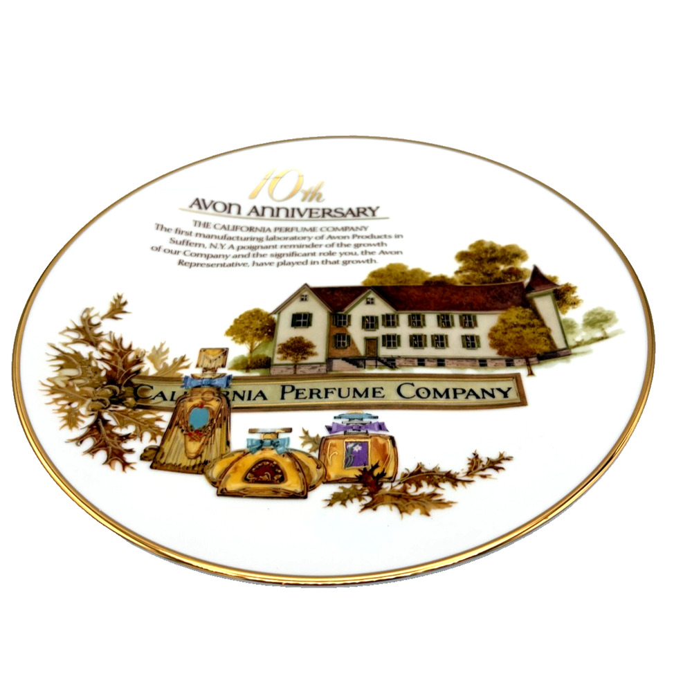 Vintage Avons 10th Anniversary 1989